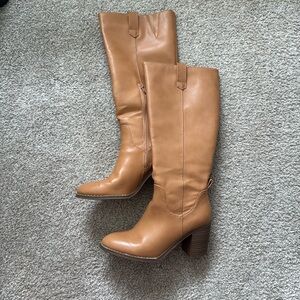 Universal Thread Thigh-High Tan boots size W8